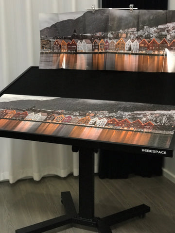 My Current Favorite Puzzle Table: A Game-Changer from HEBESPACE (Reposted from a social media user's comment)