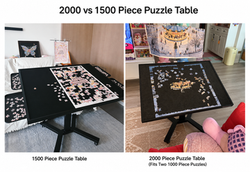 1500 vs. 2000 Piece Puzzle Table: Which Size Is Right for You?