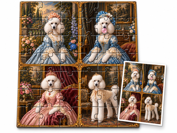 HEBESPACE Custom Pet Portrait Puzzle